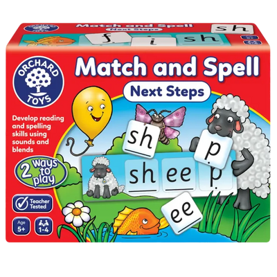 Match and Spell Next Steps Game