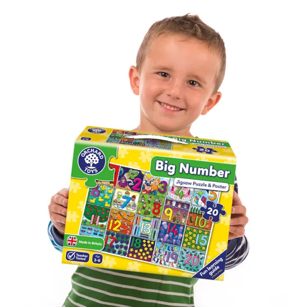 Big Number Jigsaw Puzzle