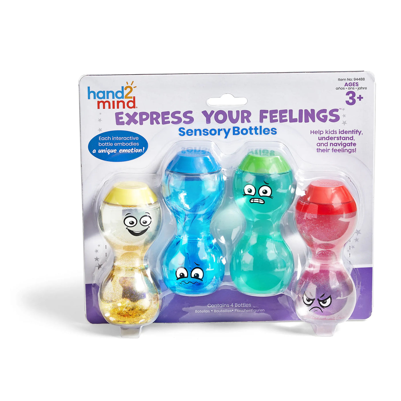 Express Your Feelings Sensory Bottles