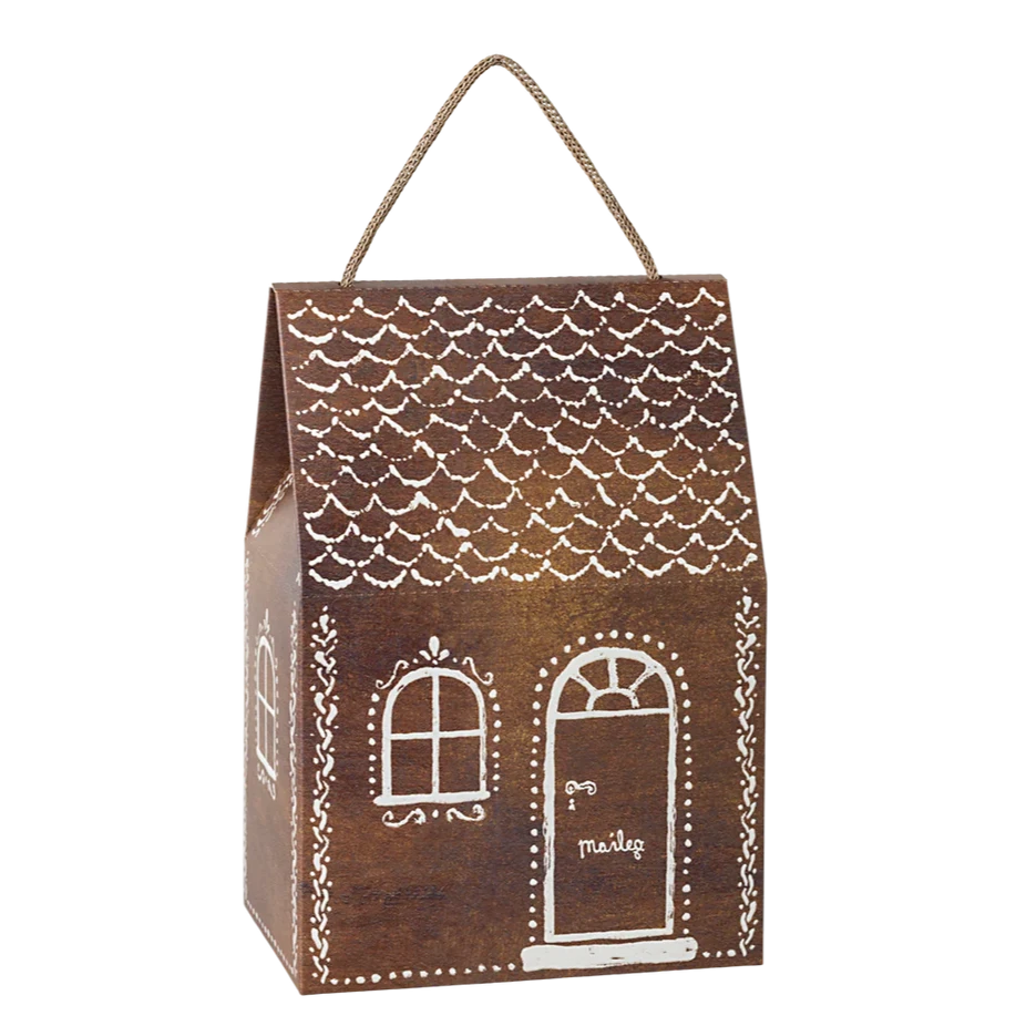 Gingerbread House Paper Gift Bag - Set of 4-Gift Bags-Maileg-Yes Bebe