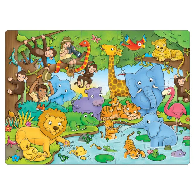 Who's in the Jungle Jigsaw Puzzle