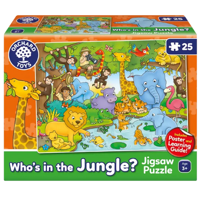 Who's in the Jungle Jigsaw Puzzle