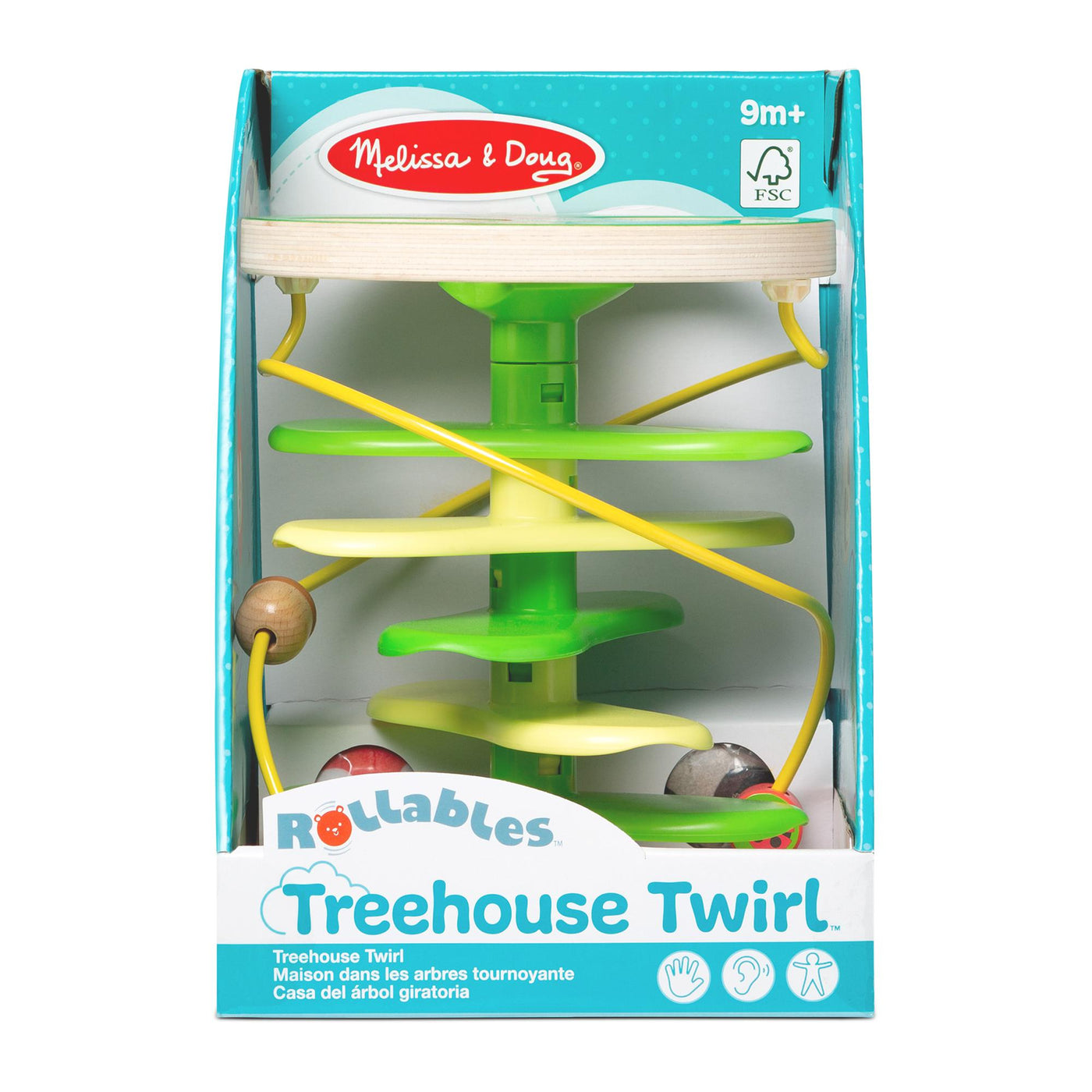 Rollables Treehouse Twirl Baby Activity Toy