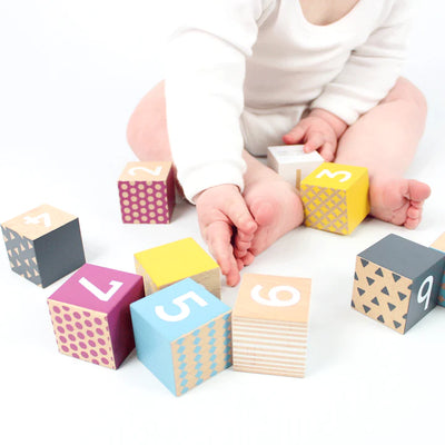 Wooden Number Blocks