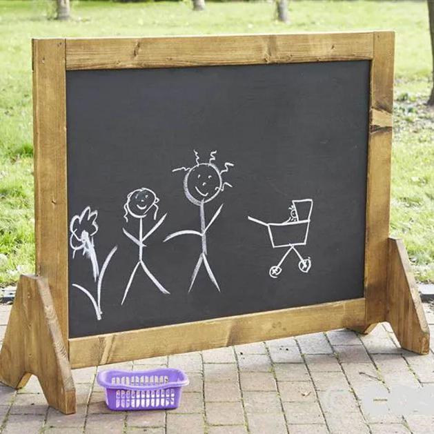 Freestander Double Sided Blackboard