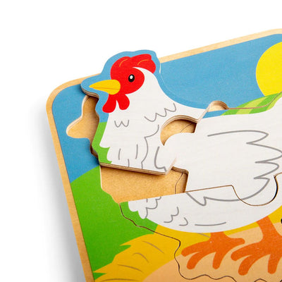 Lifecycle Puzzle - Chicken