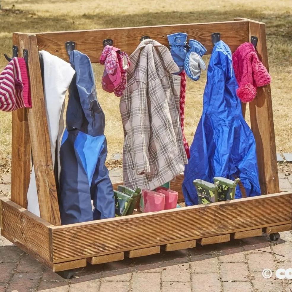 Nursery Cloakroom Storage (Mobile)