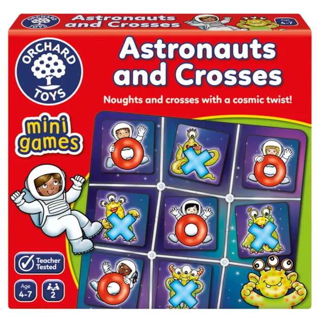 Astronauts And Crosses Mini Game