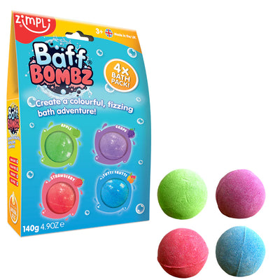 Baff Bombz 4 Pack