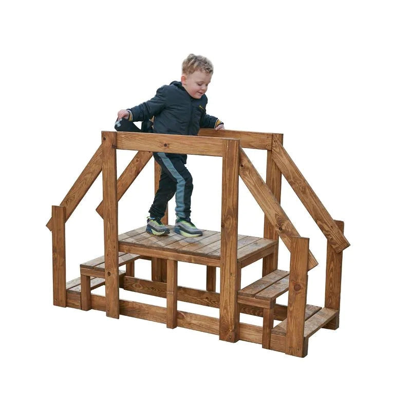 Toddler Walkway & Steps with Hand Rails