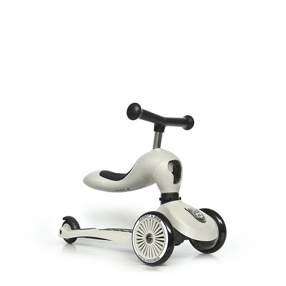 Highwaykick 1 Scooter with Seat - Ash
