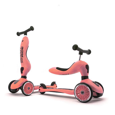 Highwaykick 1 Scooter with Seat - Peach