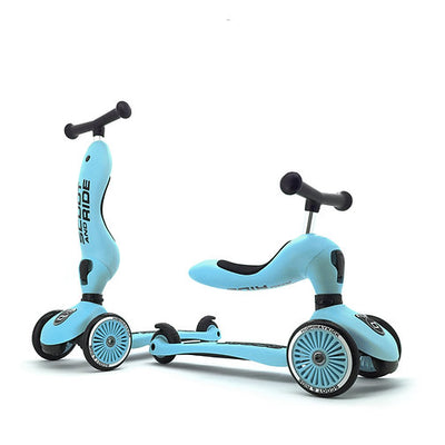 Highwaykick 1 Scooter with Seat - Blueberry