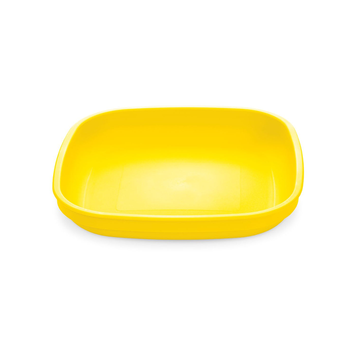 Recycled Flat Plate - Yellow