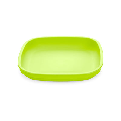 Recycled Flat Plate - Lime Green