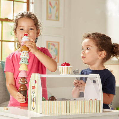 Scoop & Serve Ice Cream Counter Play Set