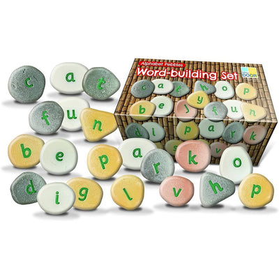 Word Building Alphabet Pebbles
