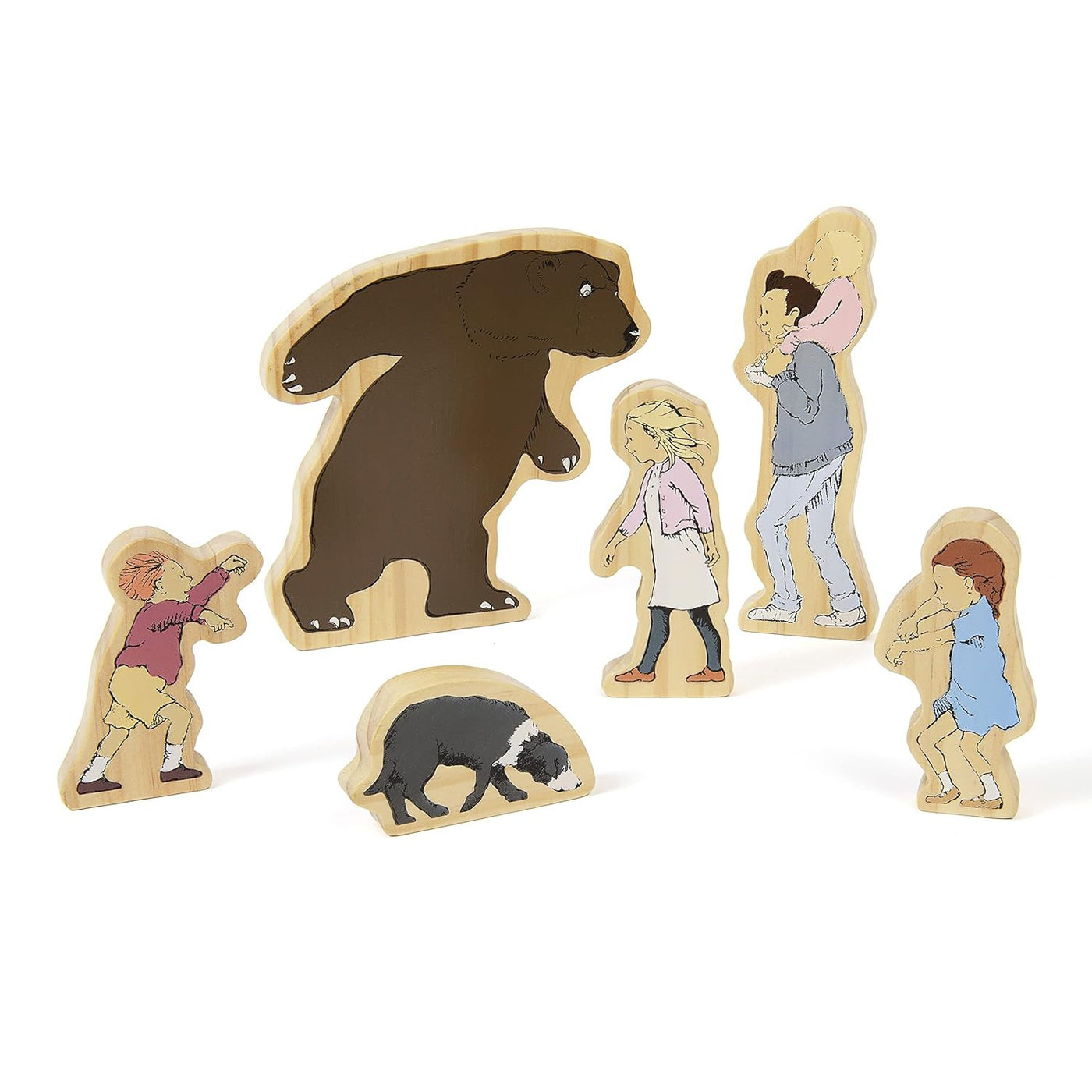 We're Going on a Bear Hunt Wooden Characters