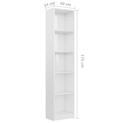 5-Tier Book Shelves