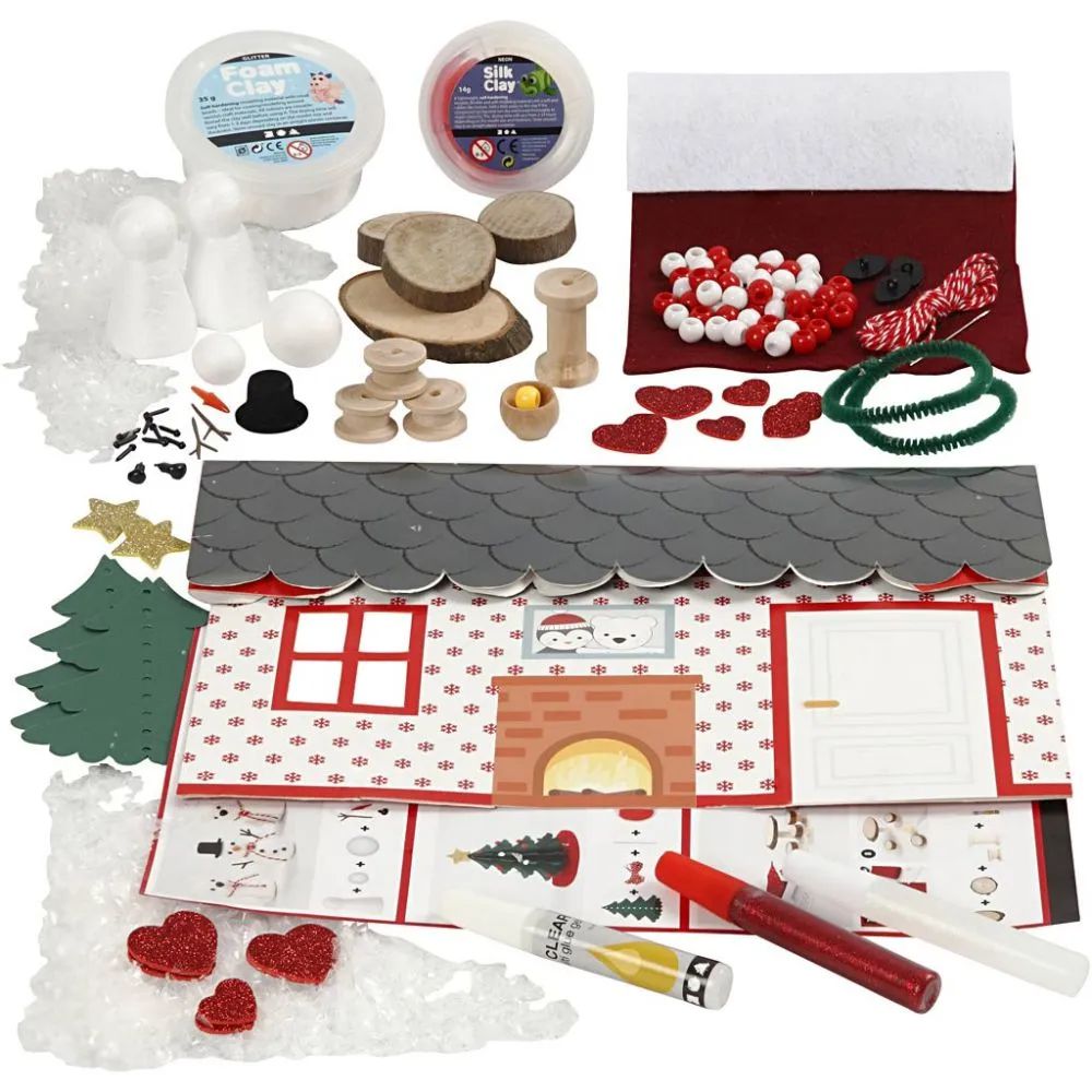 DIY modeling kit - Christmas house