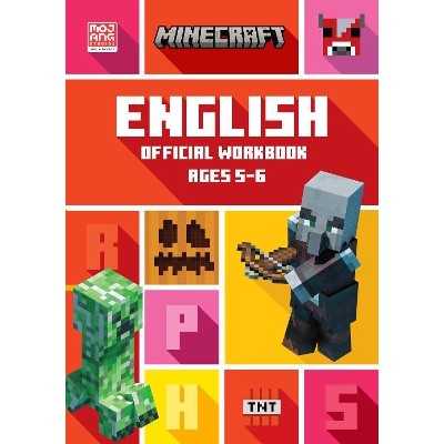 Minecraft Education – Minecraft English Ages 5-6: Official Workbook-Books-Collins-Yes Bebe