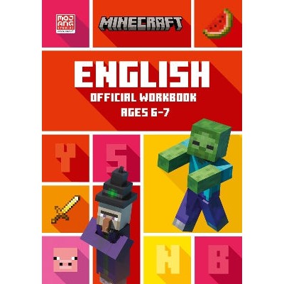 Minecraft Education – Minecraft English Ages 6-7: Official Workbook-Books-Collins-Yes Bebe