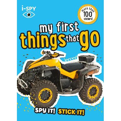 i-SPY My First Things that go: Spy it! Stick it! (Collins Michelin i-SPY Guides)-Books-Collins-Yes Bebe