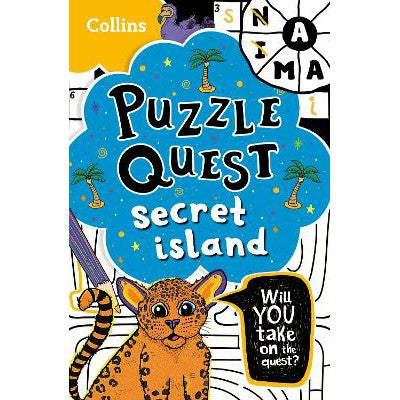 Secret Island: Solve more than 100 puzzles in this adventure story for kids aged 7+ (Puzzle Quest)-Books-Collins-Yes Bebe