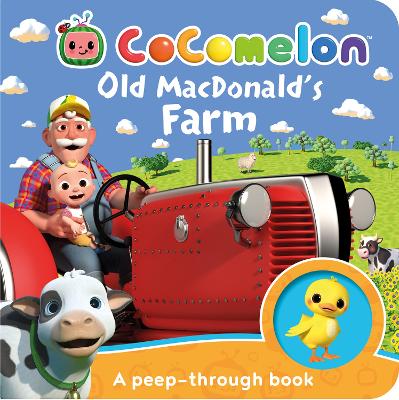 Official Cocomelon: Old MacDonald’s Farm: A peep-through book-Books-Farshore-Yes Bebe