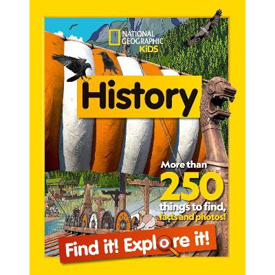 History Find it! Explore it!: More than 250 things to find, facts and photos! (National Geographic Kids)-Books-Collins-Yes Bebe