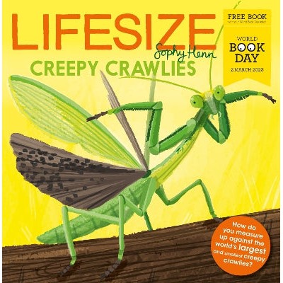 Lifesize Creepy Crawlies: World Book Day 2023-Books-Red Shed-Yes Bebe