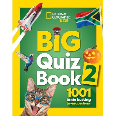 Big Quiz Book 2: 1001 brain busting trivia questions (National Geographic Kids)-Books-Collins-Yes Bebe