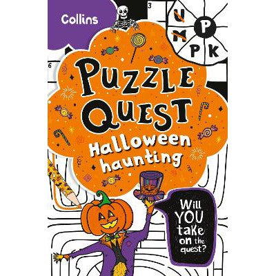 Halloween Haunting: Solve more than 100 puzzles in this adventure story for kids aged 7+ (Puzzle Quest)-Books-Collins-Yes Bebe