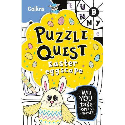 Easter Eggscape: Solve more than 100 puzzles in this adventure story for kids aged 7+ (Puzzle Quest)-Books-Collins-Yes Bebe