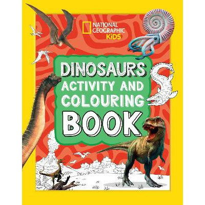 Dinosaurs Activity and Colouring Book (National Geographic Kids)-Books-Collins-Yes Bebe