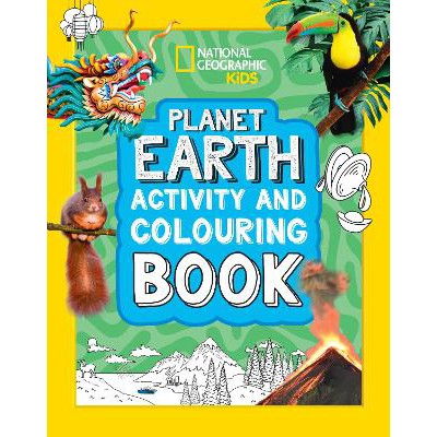 Planet Earth Activity and Colouring Book (National Geographic Kids)-Books-Collins-Yes Bebe
