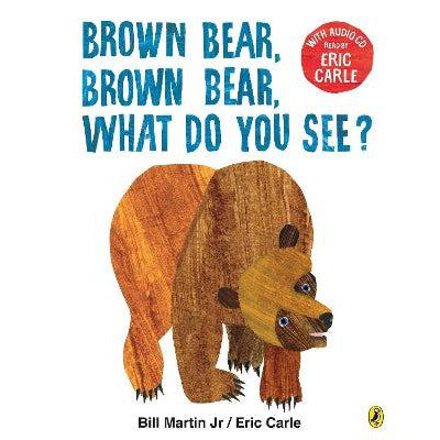 Brown Bear, Brown Bear, What Do You See?: With Audio Read by Eric Carle-Books-Puffin-Yes Bebe