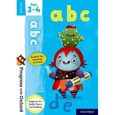 Progress with Oxford: ABC Age 3-4-Books-Oxford University Press-Yes Bebe