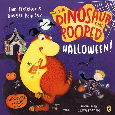 The Dinosaur that Pooped Halloween!: A spooky lift-the-flap adventure-Books-Puffin-Yes Bebe