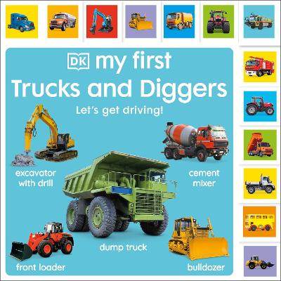 My First Trucks and Diggers: Let's Get Driving!-Books-DK Children-Yes Bebe