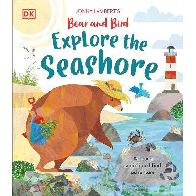 Jonny Lambert’s Bear and Bird Explore the Seashore: A Beach Search and Find Adventure-Books-DK Children-Yes Bebe
