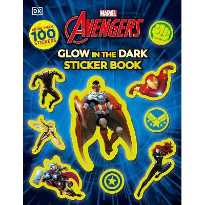 Marvel Avengers Glow in the Dark Sticker Book: With More Than 100 Stickers-Books-DK Children-Yes Bebe