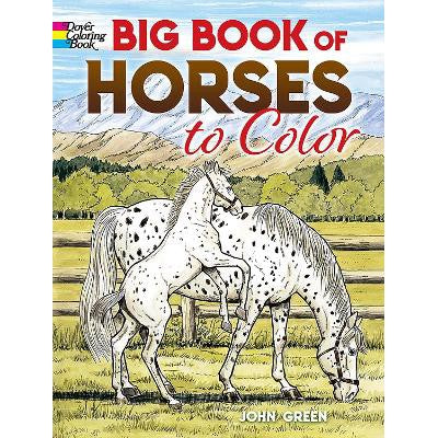 Big Book of Horses to Color