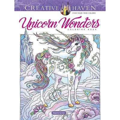 Creative Haven Unicorn Wonders Coloring Book-Books-Dover Publications Inc.-Yes Bebe
