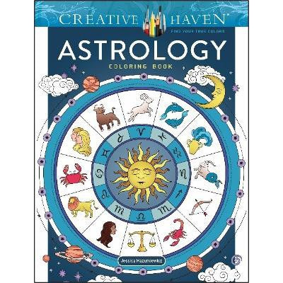 Creative Haven Astrology Coloring Book-Books-Dover Publications Inc.-Yes Bebe