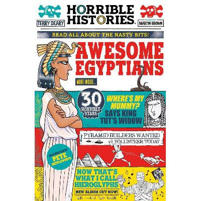 Awesome Egyptians (newspaper edition)-Books-Scholastic-Yes Bebe