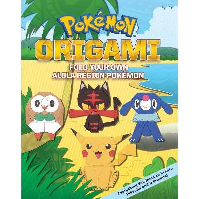Fold Your Own Alola Region Pokemon-Books-Scholastic-Yes Bebe