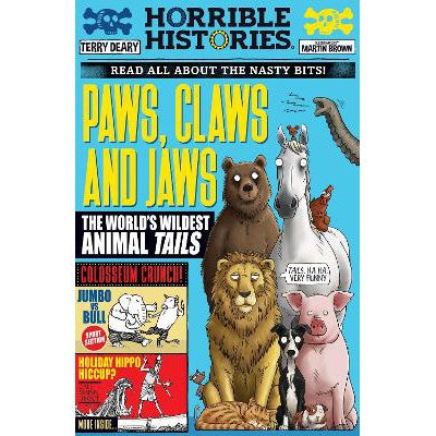 Paws, Claws and Jaws: The World's Wildest Animal Tails-Books-Scholastic-Yes Bebe
