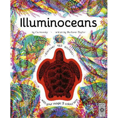 Illuminoceans: Dive deep into the ocean with your magic three-colour lens-Books-Wide Eyed Editions-Yes Bebe