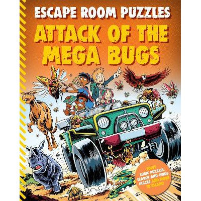 Escape Room Puzzles: Attack of the Mega Bugs-Books-Kingfisher Books Ltd-Yes Bebe